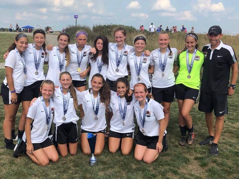 U15 Girls 04 Black Midwest United Cup Champions Michigan Burn Soccer