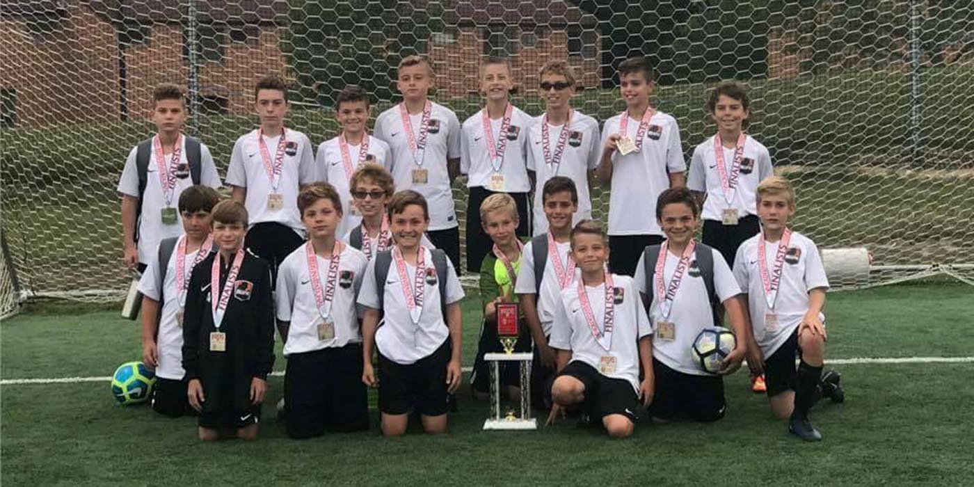 05 Boys Black Finalists at Reds Invitational!