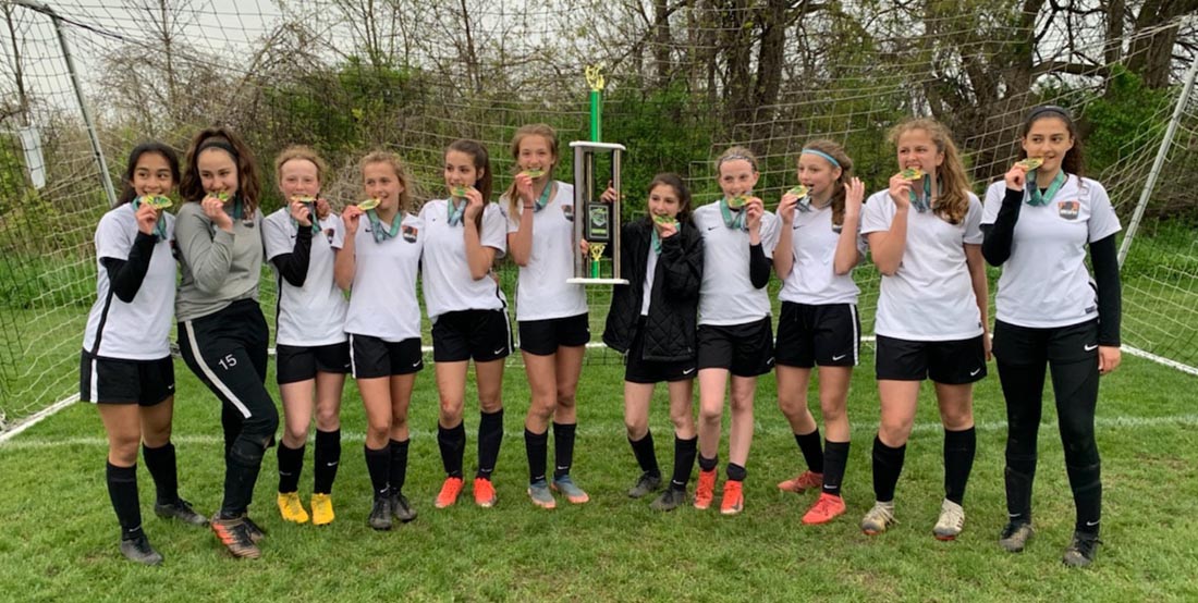 U14 Girls 05 Black Novi Jags Champions! Michigan Burn Soccer