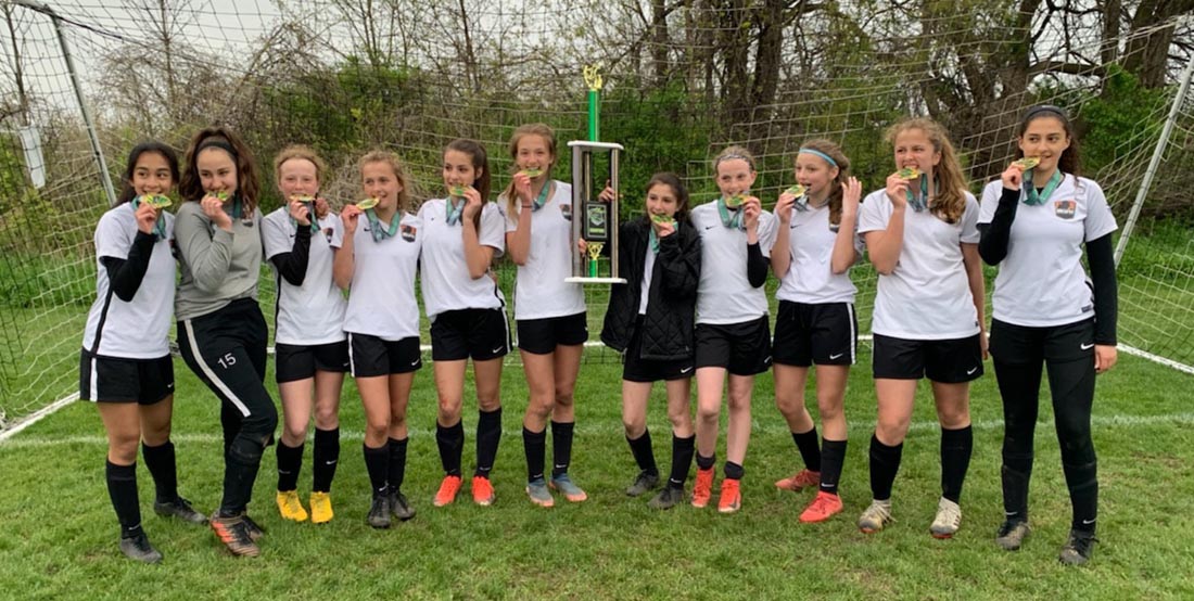 U14 Girls 05 Black Novi Jags Champions!