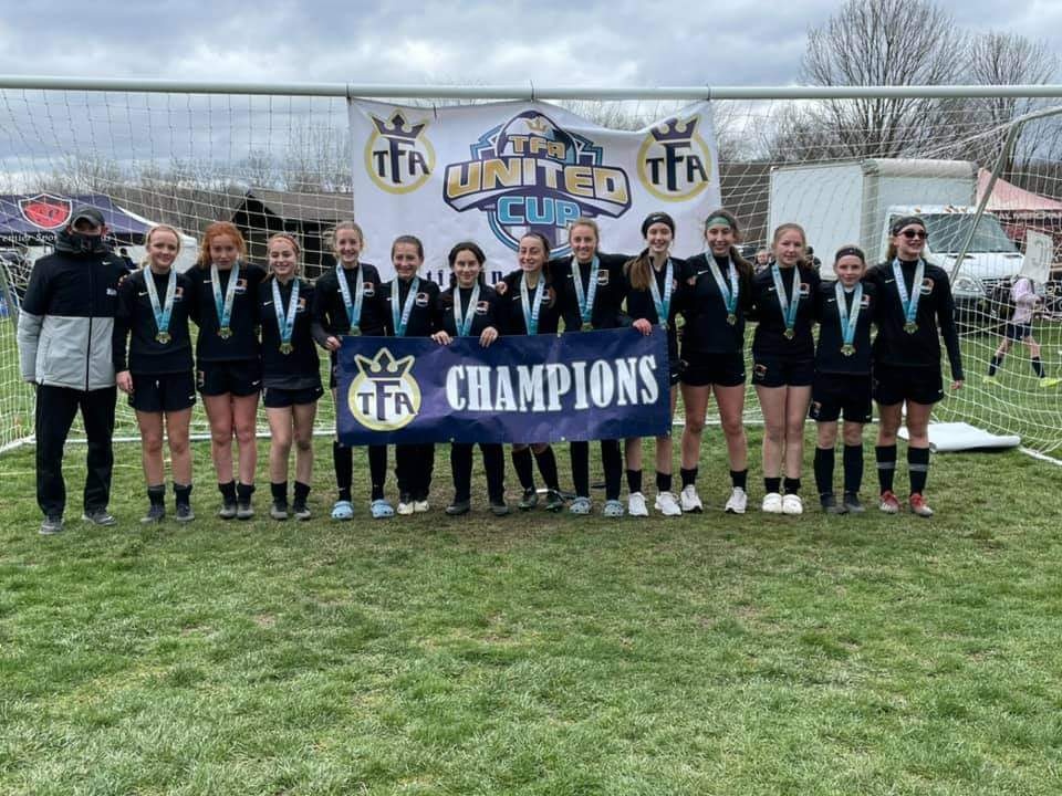 07 Girls Black Are Tfa United Cup Champions Michigan Burn Soccer