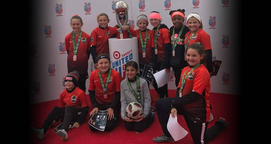 08 Girls Black are Waza Spooktacular Champions!