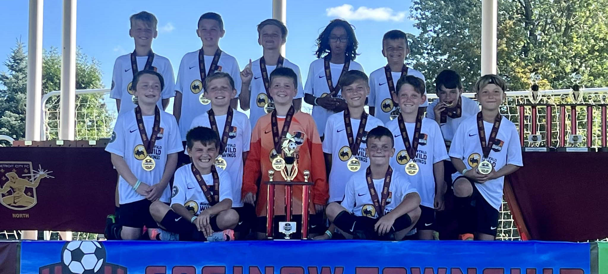13 Boys Black are Spirit of Saginaw Tournament Champions!