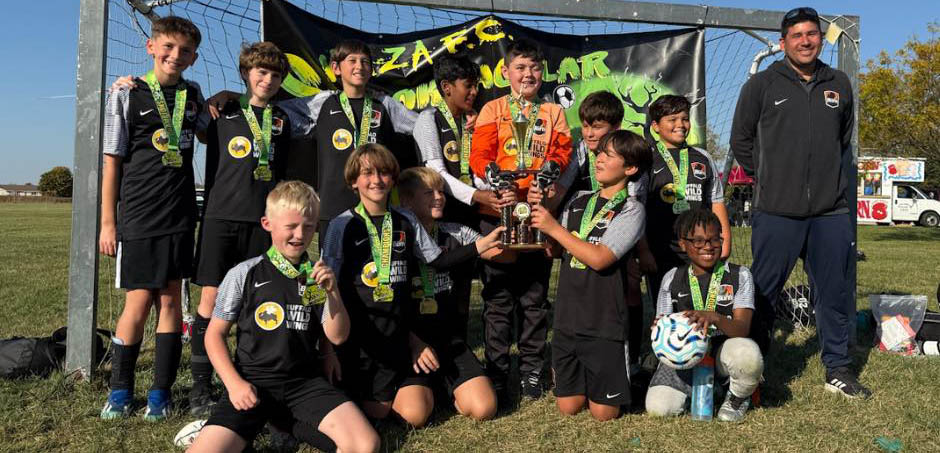 13 Boys Gold are Waza Spooktacular Champions!