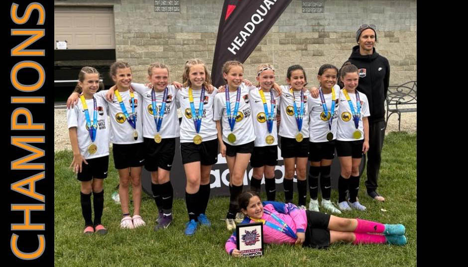 15 Girls Black are Adidas Warrior Memorial Classic Champions!