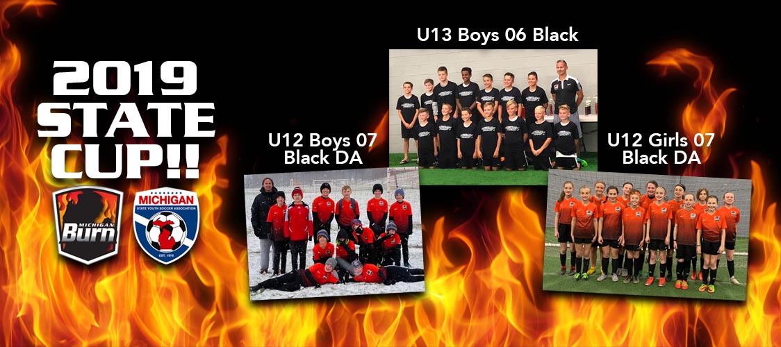 Three Teams Advance in the 2019 State Cup Round of 16 and Quarterfinals!