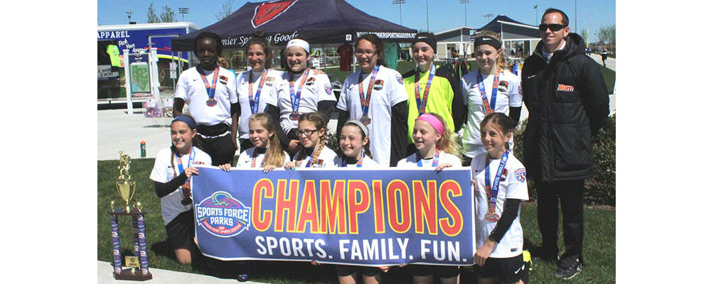 U13 Girls 04 White Spring Shootout Champs!!