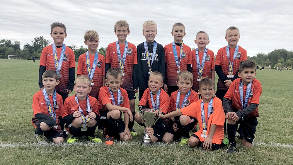 U8 Boys 11 Lightning Cup Finalists