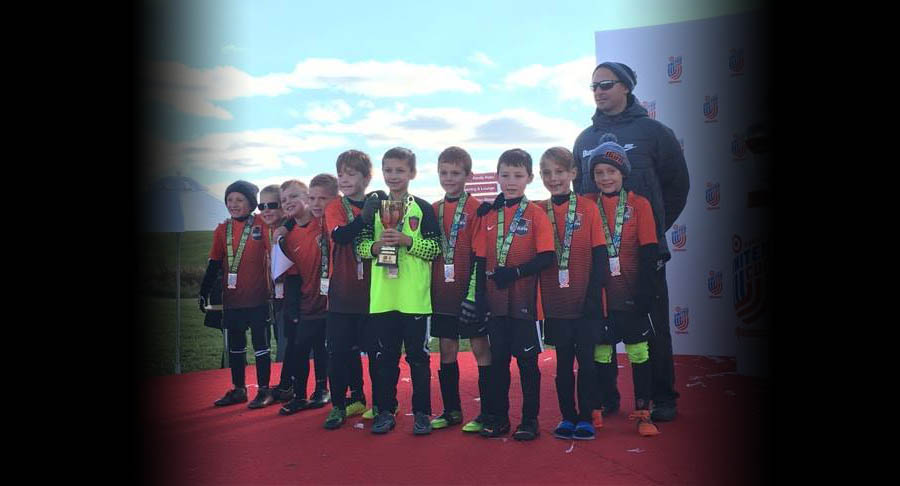 U9 Boys Black are Waza Spooktacular Finalists!